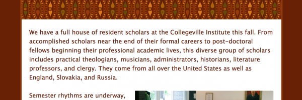 September 2014 Newsletter