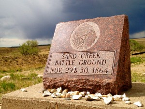 Sand Creek Massacre National Historic Site Marker
