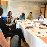 Heidi Neumark shares at Fellows Capstone Meeting