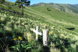 Mann Gulch gravestones