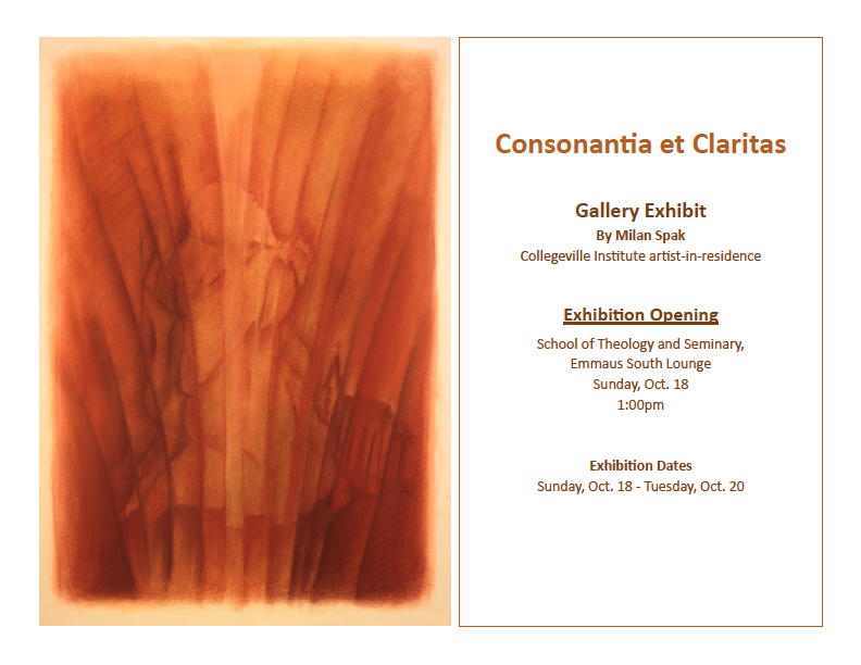 Consonantia et Claritas Exhibit poster