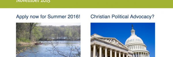 November 2016 newsletter