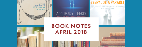 Book Notes April 2018