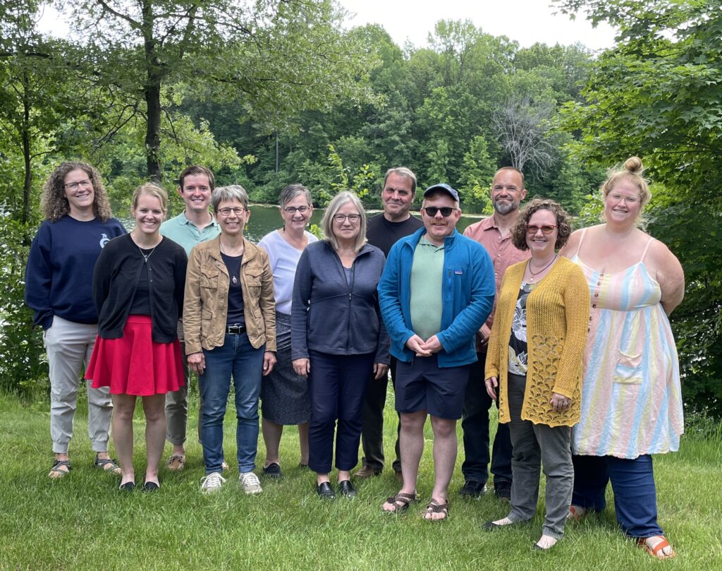 Group photo of Apart, and Yet Apart workshop group